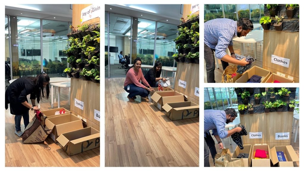 Collecting for children in need