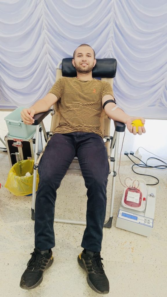 Blood donation by DevOn employees